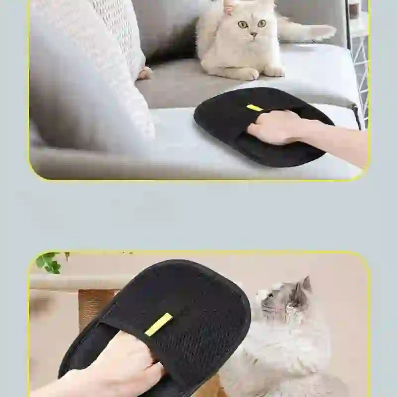 Pet Hair Remover Glove for Clothes & Fur