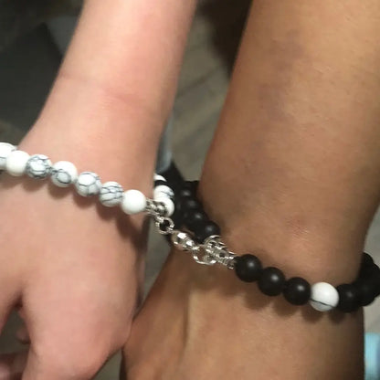 Stay Connected with Magnetic Couple Bracelets, Crafted from High-Quality Materials