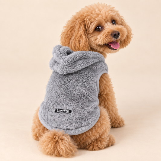 Cozy Fleece Hoodie Coat for Dogs & Cats
