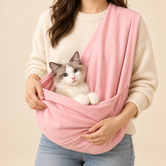 Non-Shedding Grooming Apron for Cats & Pets