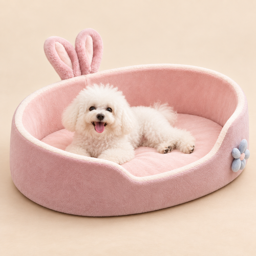 Cozy Washable Soft Bed for Dogs & Cats