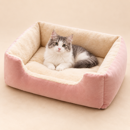 Cozy Winter Cushion House for Dogs & Cats