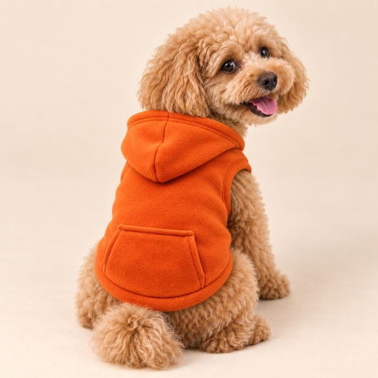 Cozy Cotton Hoodie Jacket for Dogs & Cats