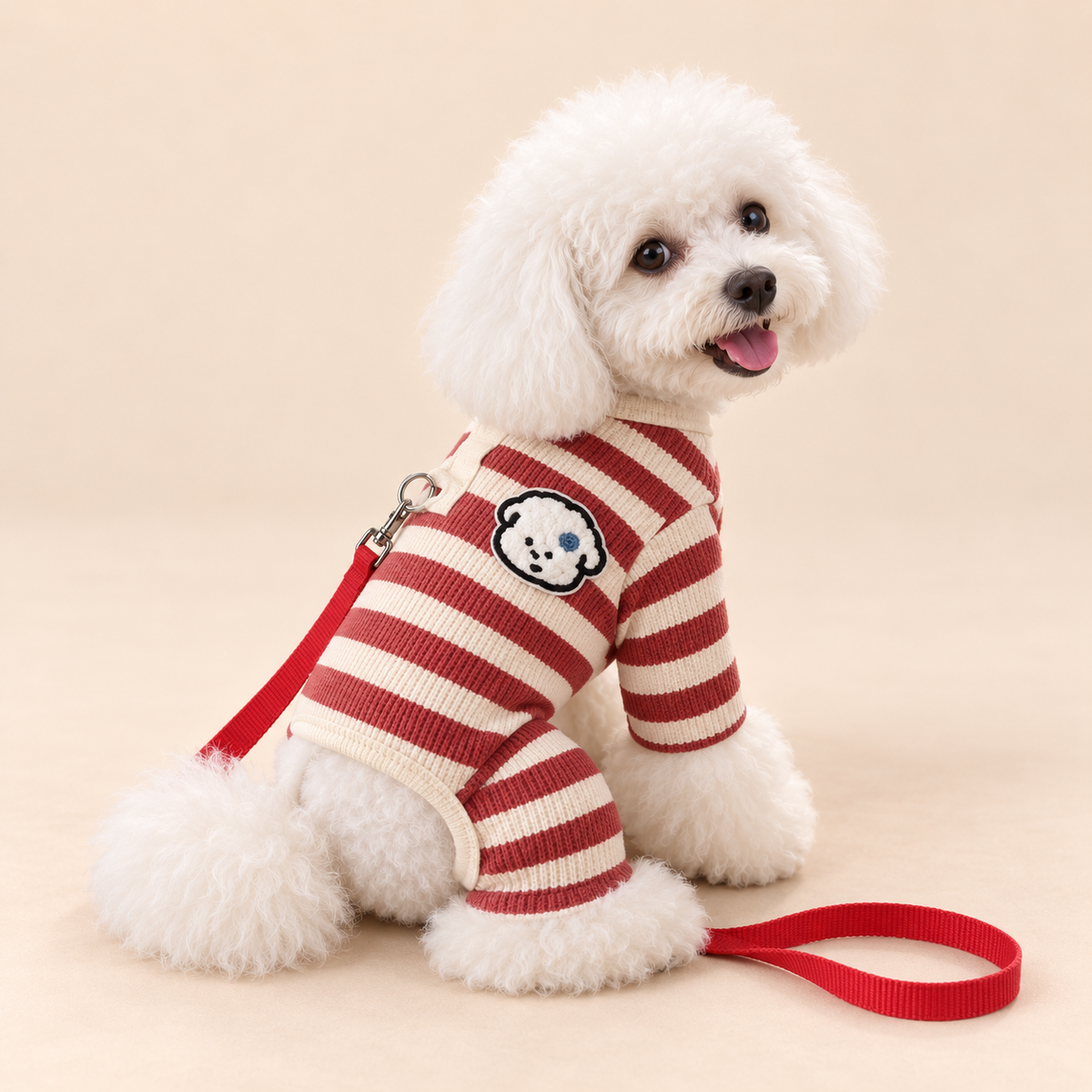 Cozy Striped Warm Sweater for Dogs & Puppies