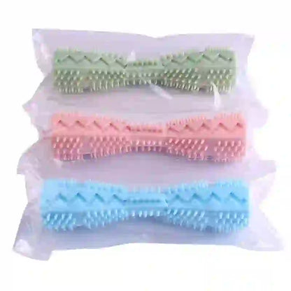 Soft Rubber Dental Toothbrush Chew Stick for Dogs