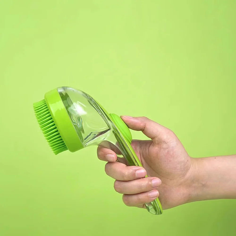 Pet Bath Massage Scrubber Brush for Dogs & Cats