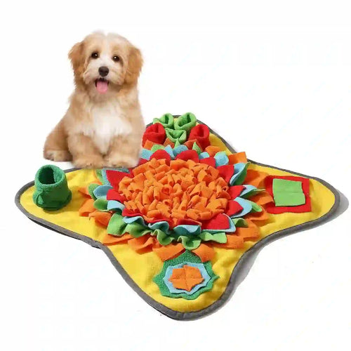 Interactive Foraging Puzzle Feeder for Pets