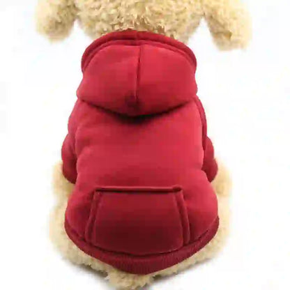 Cozy Cotton Hoodie Jacket for Dogs & Cats