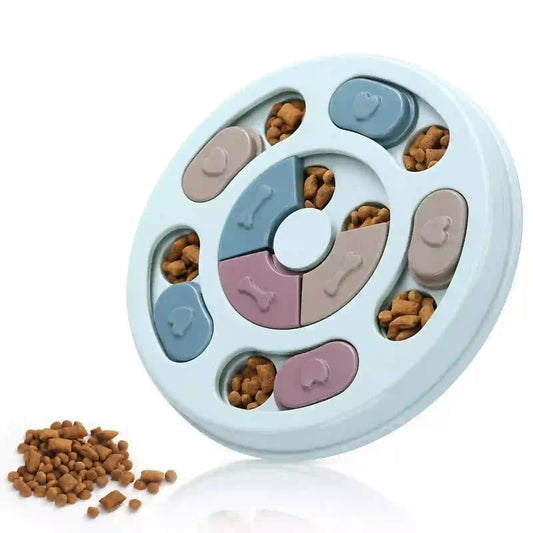 Interactive IQ Treat Puzzle Slow Feeder for Dogs
