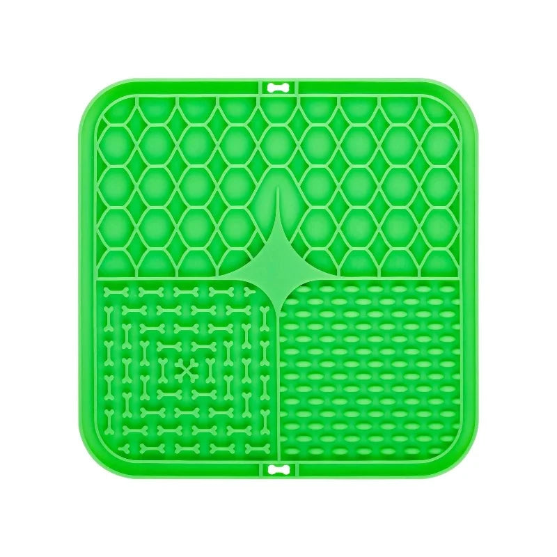 Silicone Dog Lick Mat for Bathing & Training