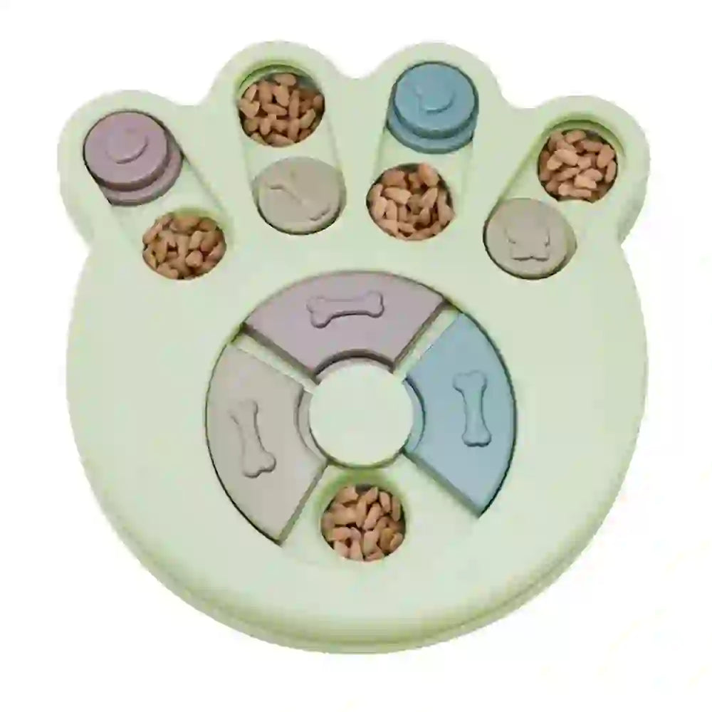 Interactive Puzzle Slow Feeder Bowl for Pets