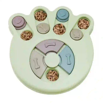 Interactive Puzzle Slow Feeder Bowl for Pets