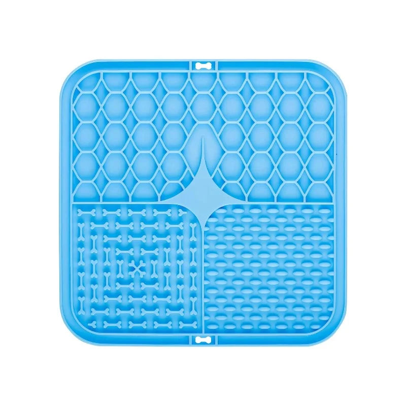 Silicone Dog Lick Mat for Bathing & Training