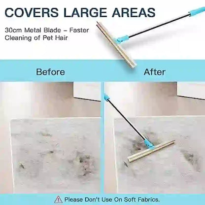 Telescopic Pet Hair Remover Rake
