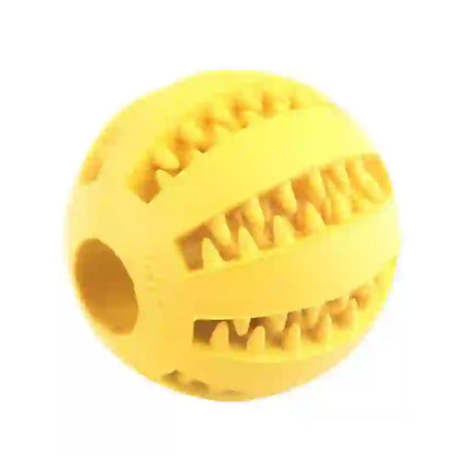 Interactive Dental Treat Chew Ball for Dogs