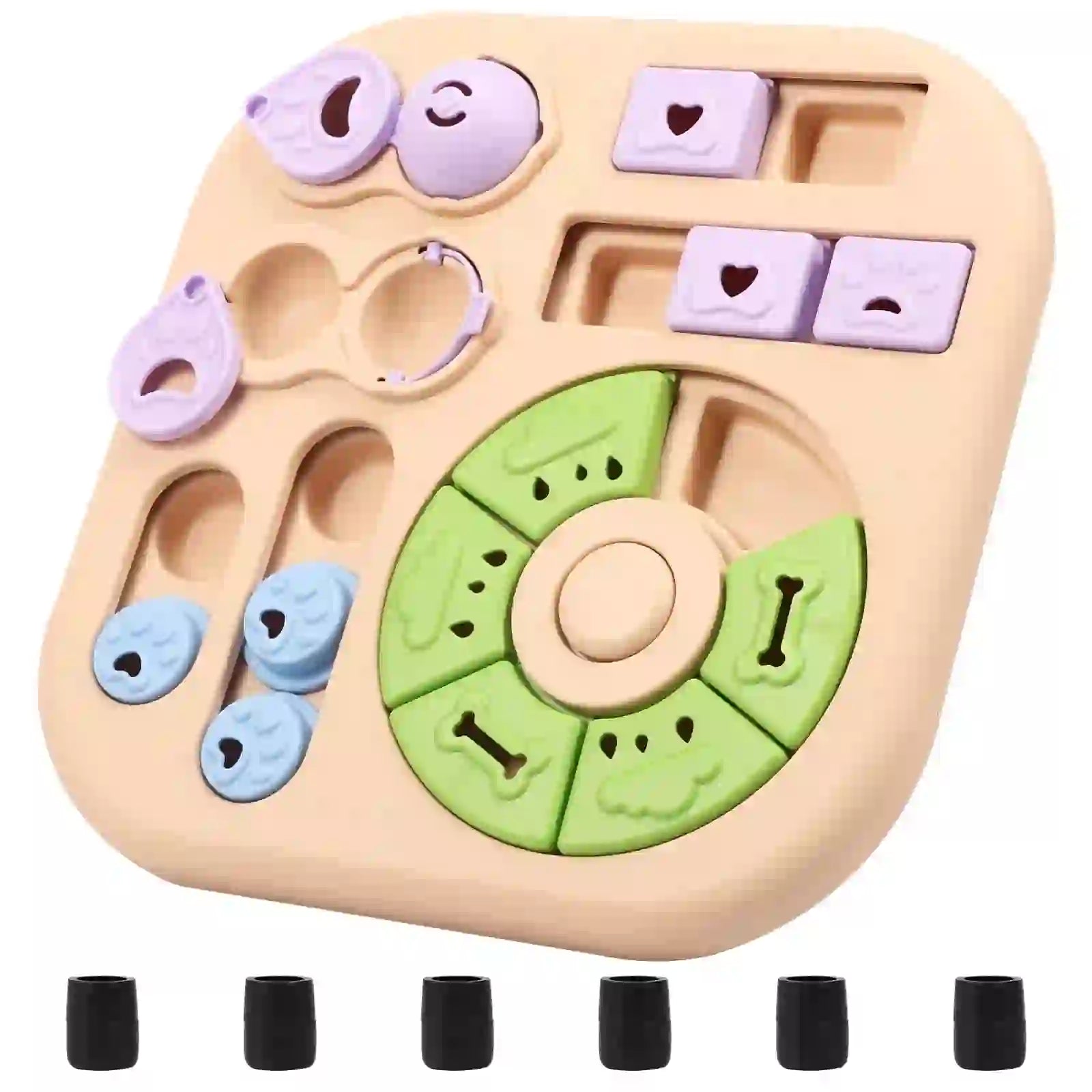 Interactive Treat Dispensing Puzzle Feeder for Dogs