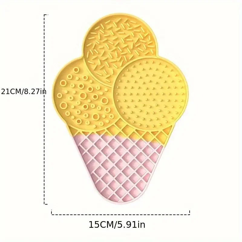 Silicone Puzzle Lick Mat Slow Feeder for Dogs & Cats