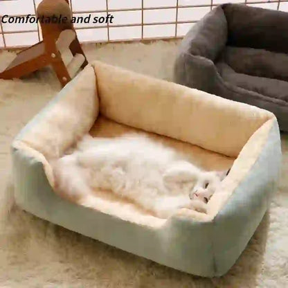 Cozy Winter Cushion House for Dogs & Cats | Pet Bed