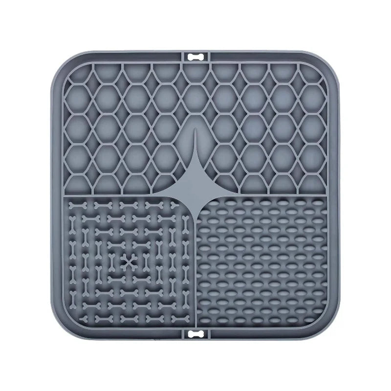 Silicone Dog Lick Mat for Bathing & Training