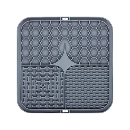 Silicone Dog Lick Mat for Bathing & Training