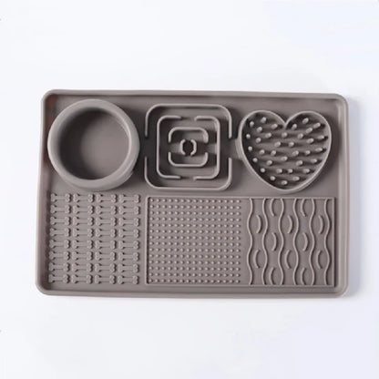Silicone Lick Mat Slow Feeder for Dogs & Cats