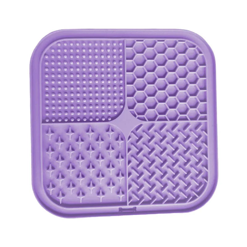 Silicone Suction Lick Mat Slow Feeder for Dogs & Cats