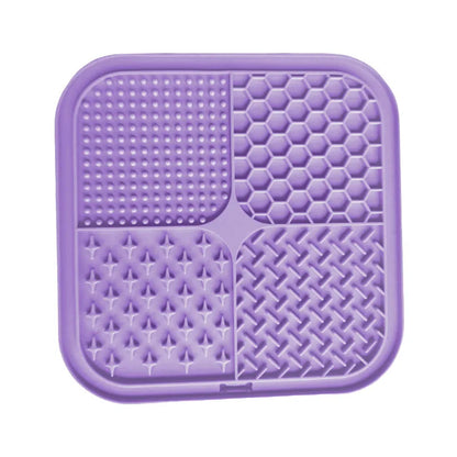 Silicone Suction Lick Mat Slow Feeder for Dogs & Cats