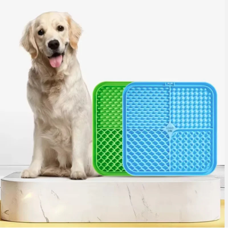 Silicone Dog Lick Mat for Bathing & Training