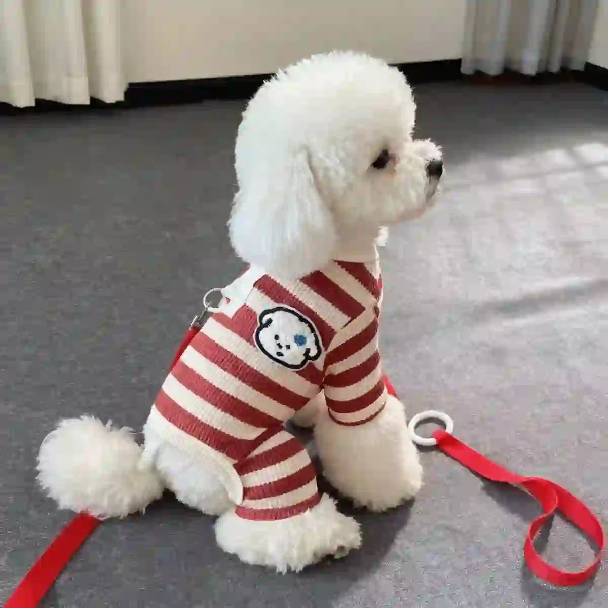 Cozy Striped Warm Sweater for Dogs & Puppies