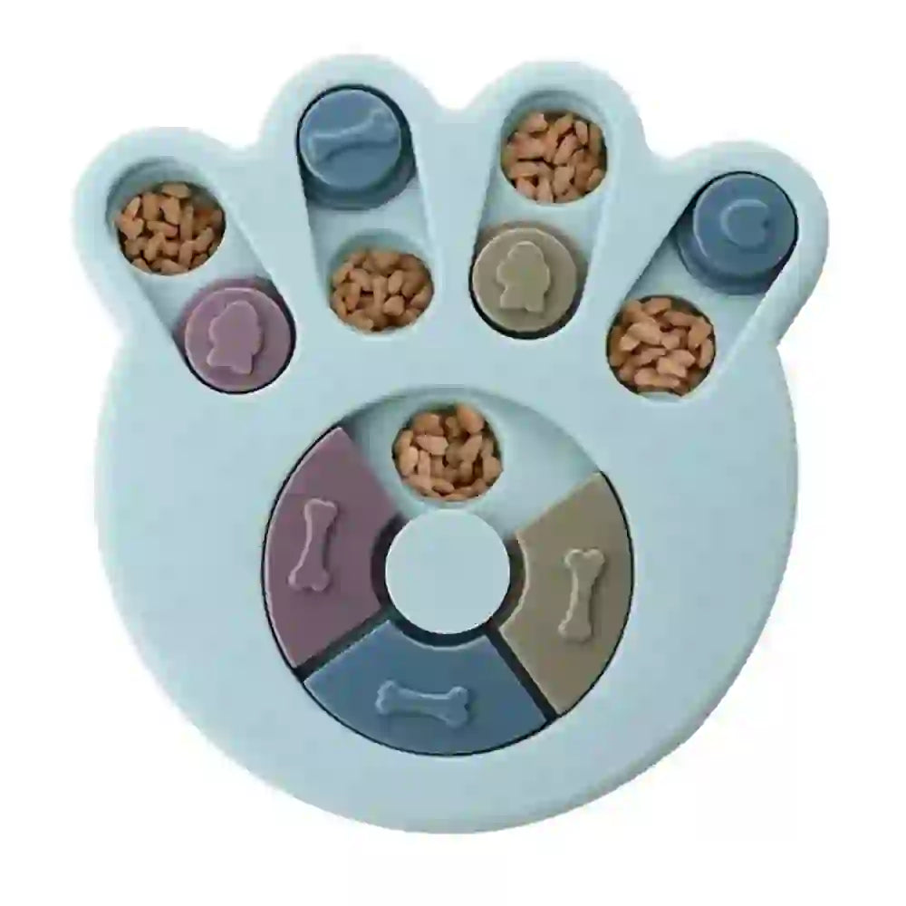 Interactive Puzzle Slow Feeder Bowl for Pets