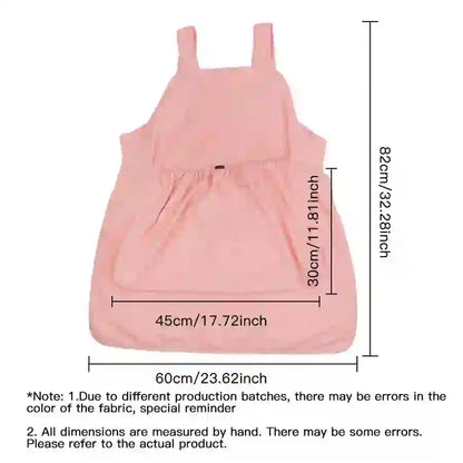 Non-Shedding Grooming Apron for Cats & Pets