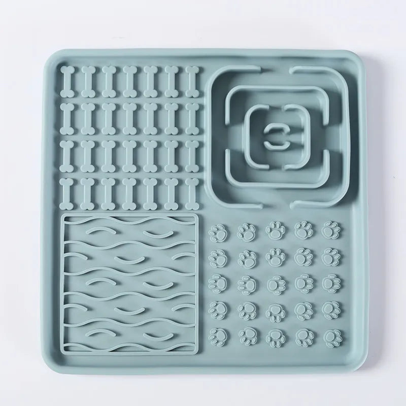 Silicone Lick Mat Slow Feeder for Dogs & Cats