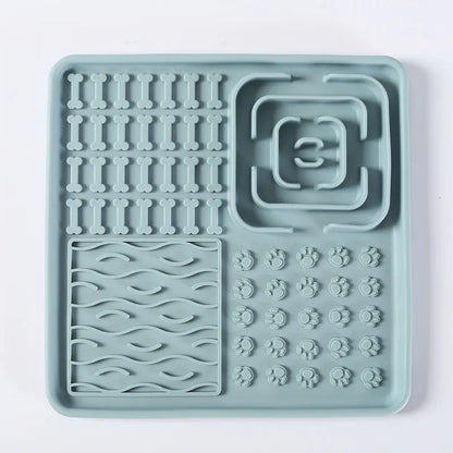 Silicone Lick Mat Slow Feeder for Dogs & Cats