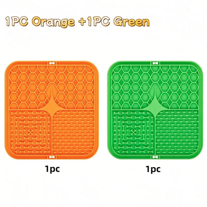 Silicone Dog Lick Mat for Bathing & Training