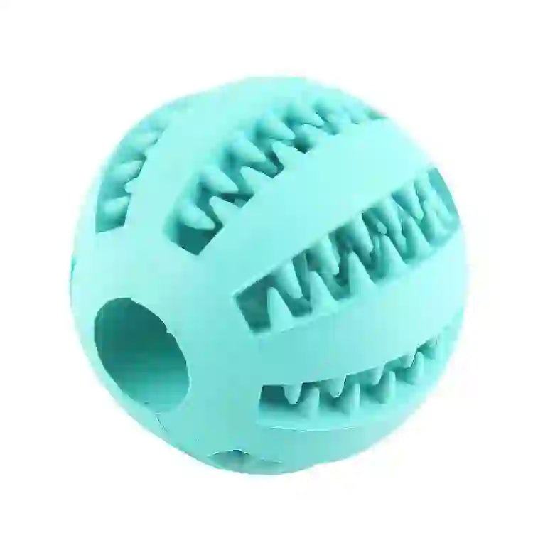 Interactive Dental Treat Chew Ball for Dogs