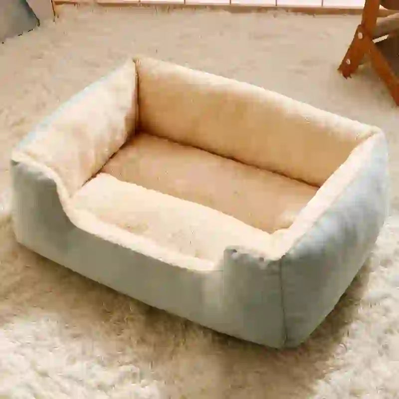 Cozy Winter Cushion House for Dogs & Cats | Pet Bed