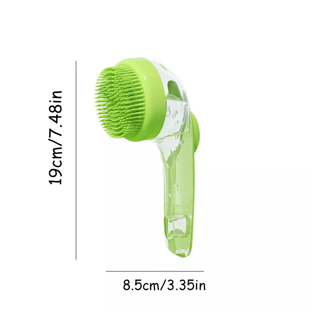 Pet Bath Massage Scrubber Brush for Dogs & Cats