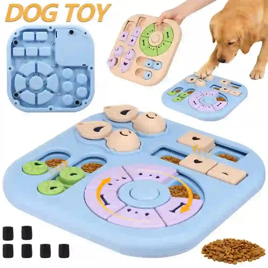 Interactive Treat Dispensing Puzzle Feeder for Dogs