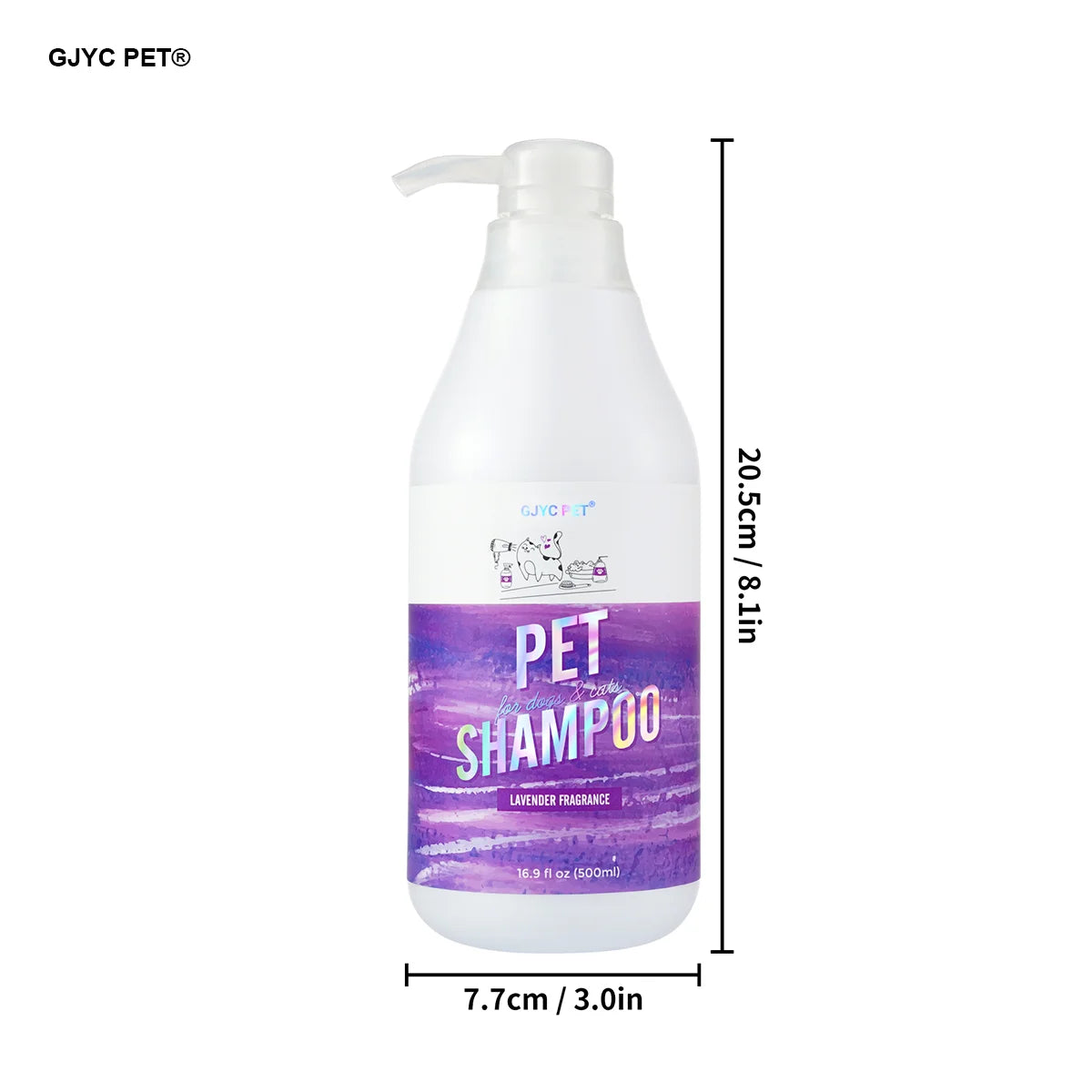 Hypoallergenic Lavender Pet Shampoo