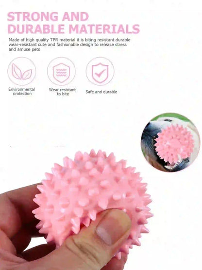 Durable Rubber Dental Chew Toy for Dogs