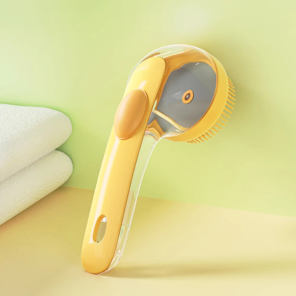 Pet Bath Massage Scrubber Brush for Dogs & Cats