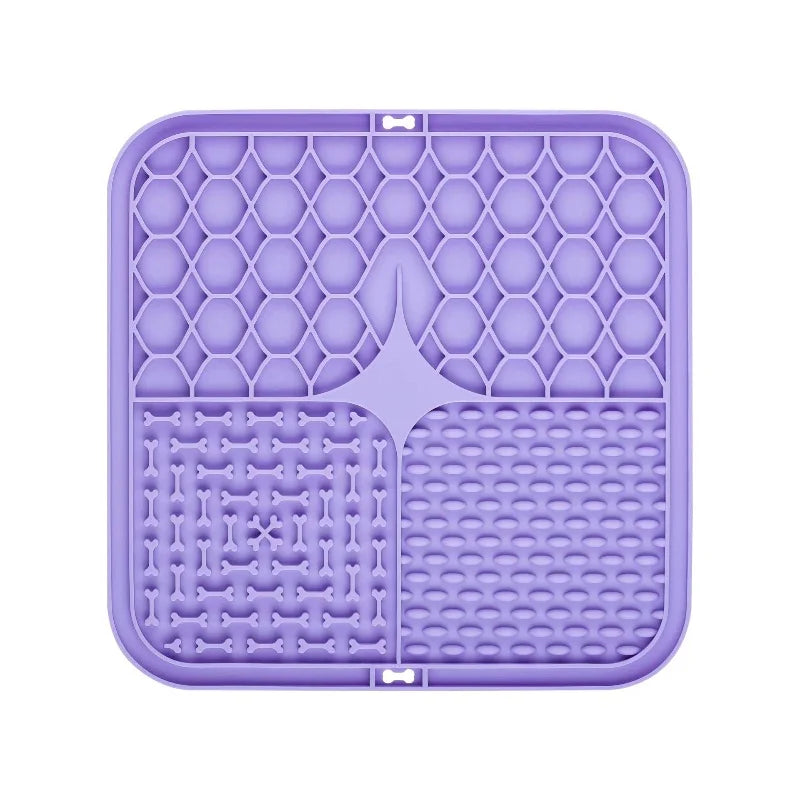 Silicone Dog Lick Mat for Bathing & Training
