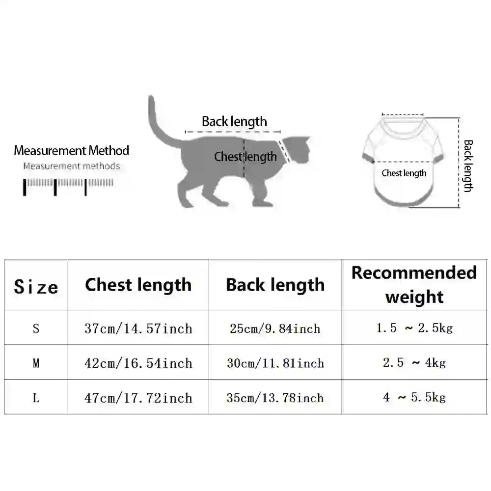 Pet Measurement Plan And Recommendations