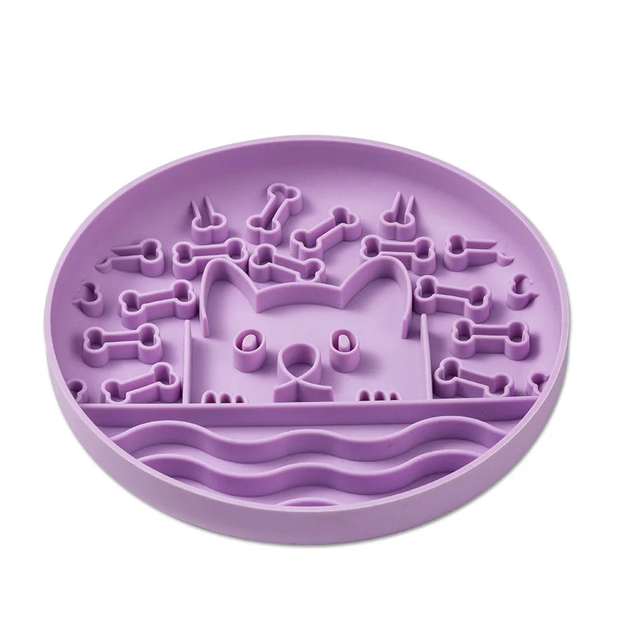 Silicone Pet Slow Feeder Lick Mat