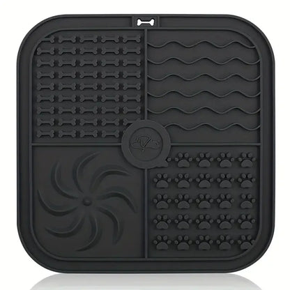 Dog Bathing Lick Mat Slow Feeder for Dogs & Cats