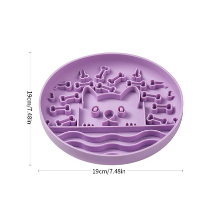 Silicone Pet Slow Feeder Lick Mat