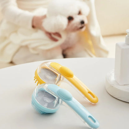 Pet Bathing Massage Brush for Dogs & Cats