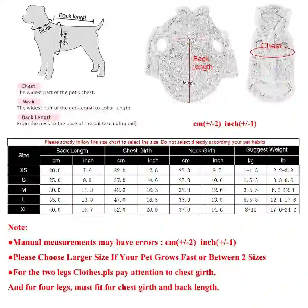 Cozy Fleece Hoodie Coat for Dogs & Cats
