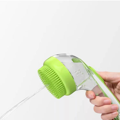 Pet Bath Massage Scrubber Brush for Dogs & Cats