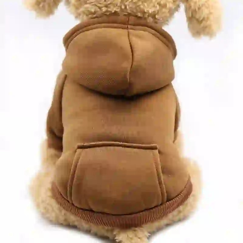Cozy Cotton Hoodie Jacket for Dogs & Cats